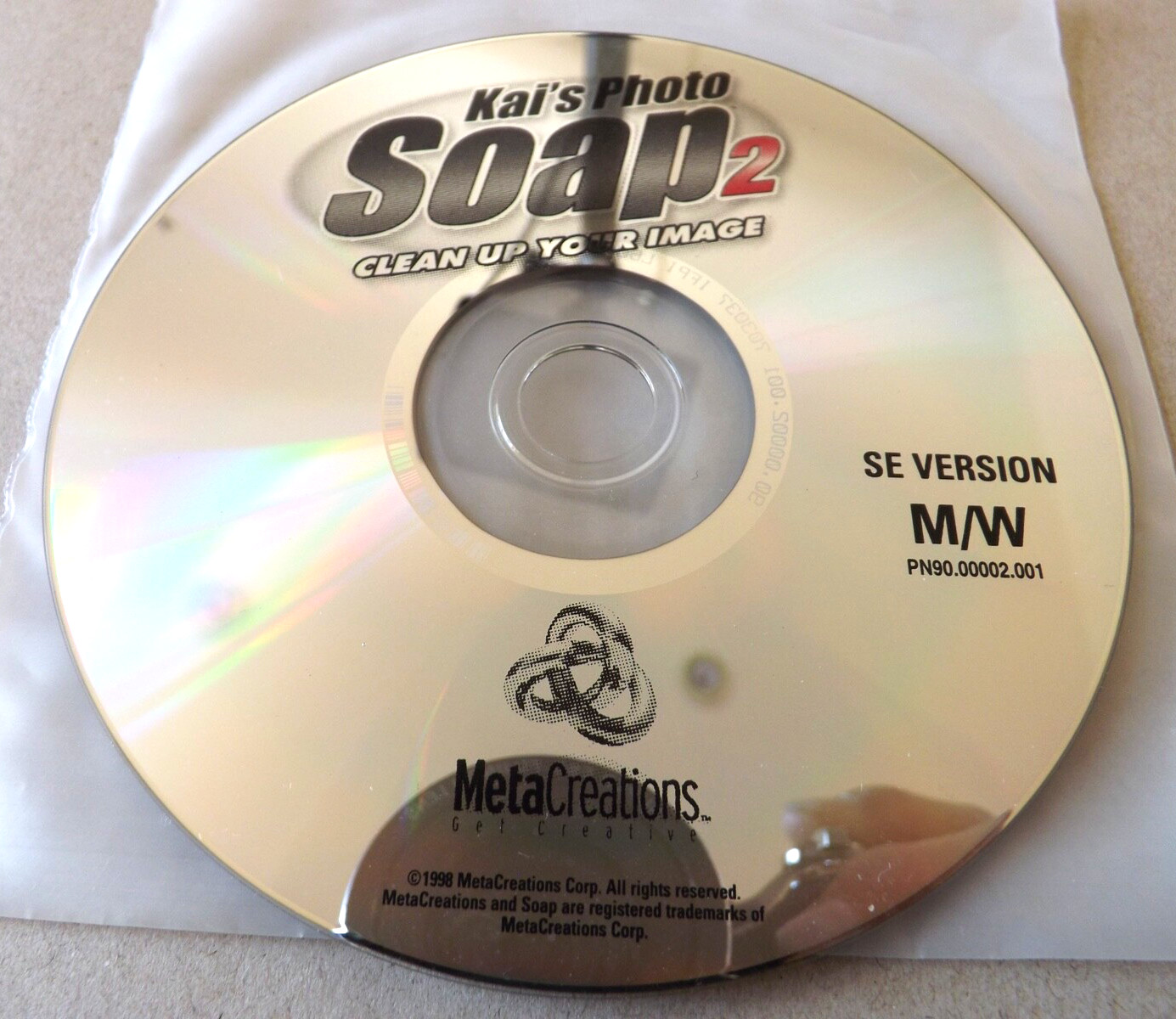 Vintage 1998 Kais Photo Soap 2 for PC CD Rom Software SE Version Brand New