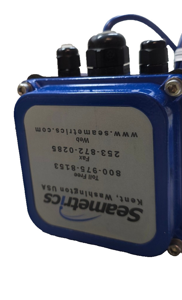 Seametrics IP115S Paddle Wheel Flow Meter, Adjustable Depth, New