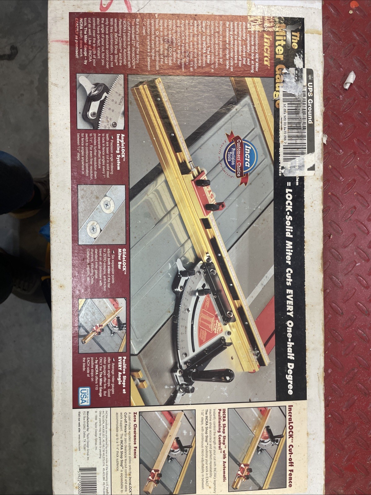 Incra Miter 2000 Jig for Cutting Wood, Multicolor, MITER2000/27