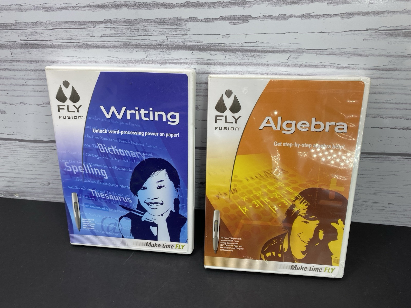 FLY Fusion CD-ROM Algebra Writing 2 Discs Only No Pen