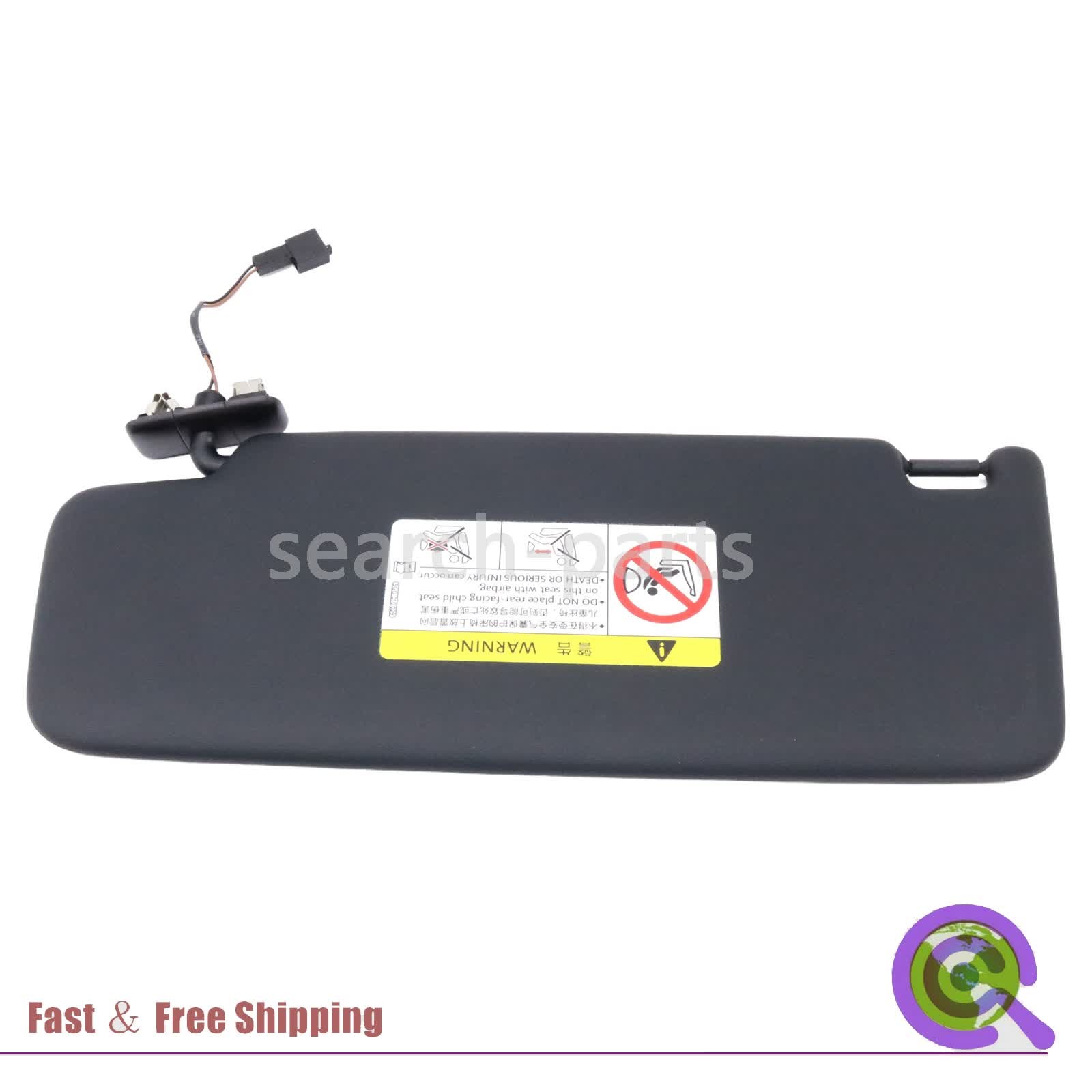 Passenger Side Sun Visor Replacement for Porsche Macan 2.0L and 2.9L Versions