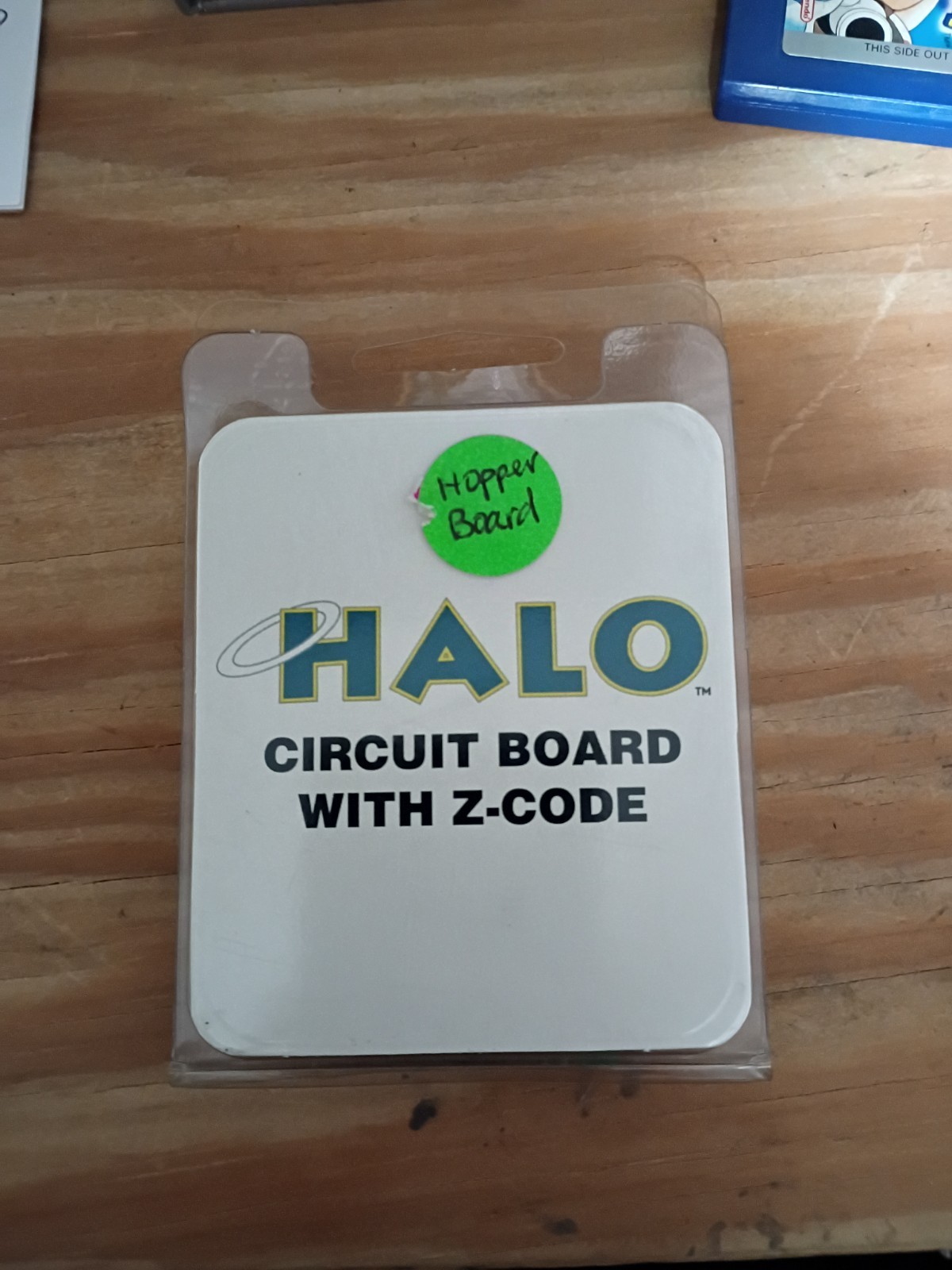 halo hopper circuit board with z code