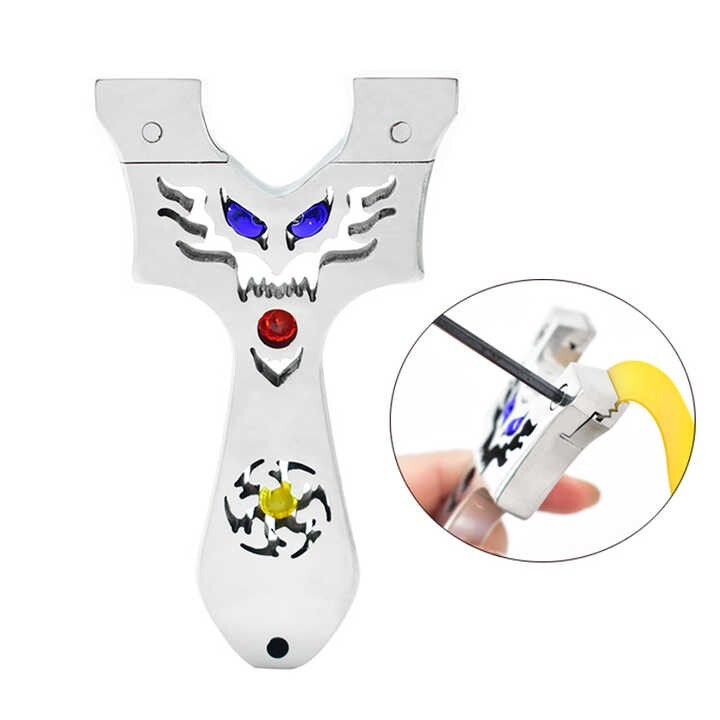 High Quality Professional Sling Shot Steel Hunting Slingshot Outdoor Transport