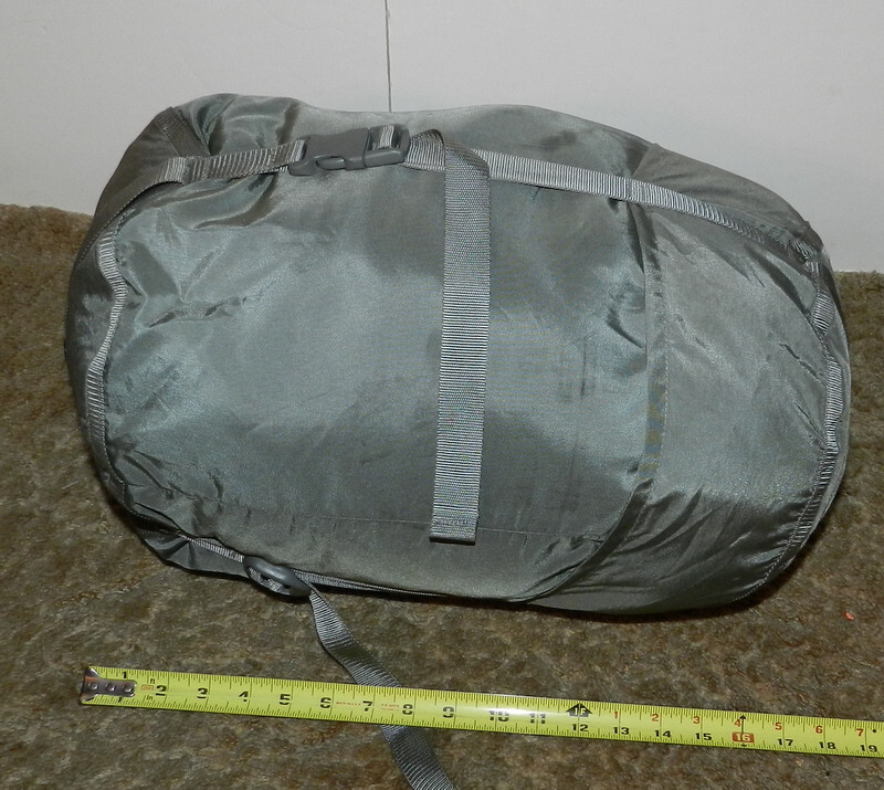 TENNIER Modular Sleeping Bag Intermediate Cold Black Zip Drawstring Mummy