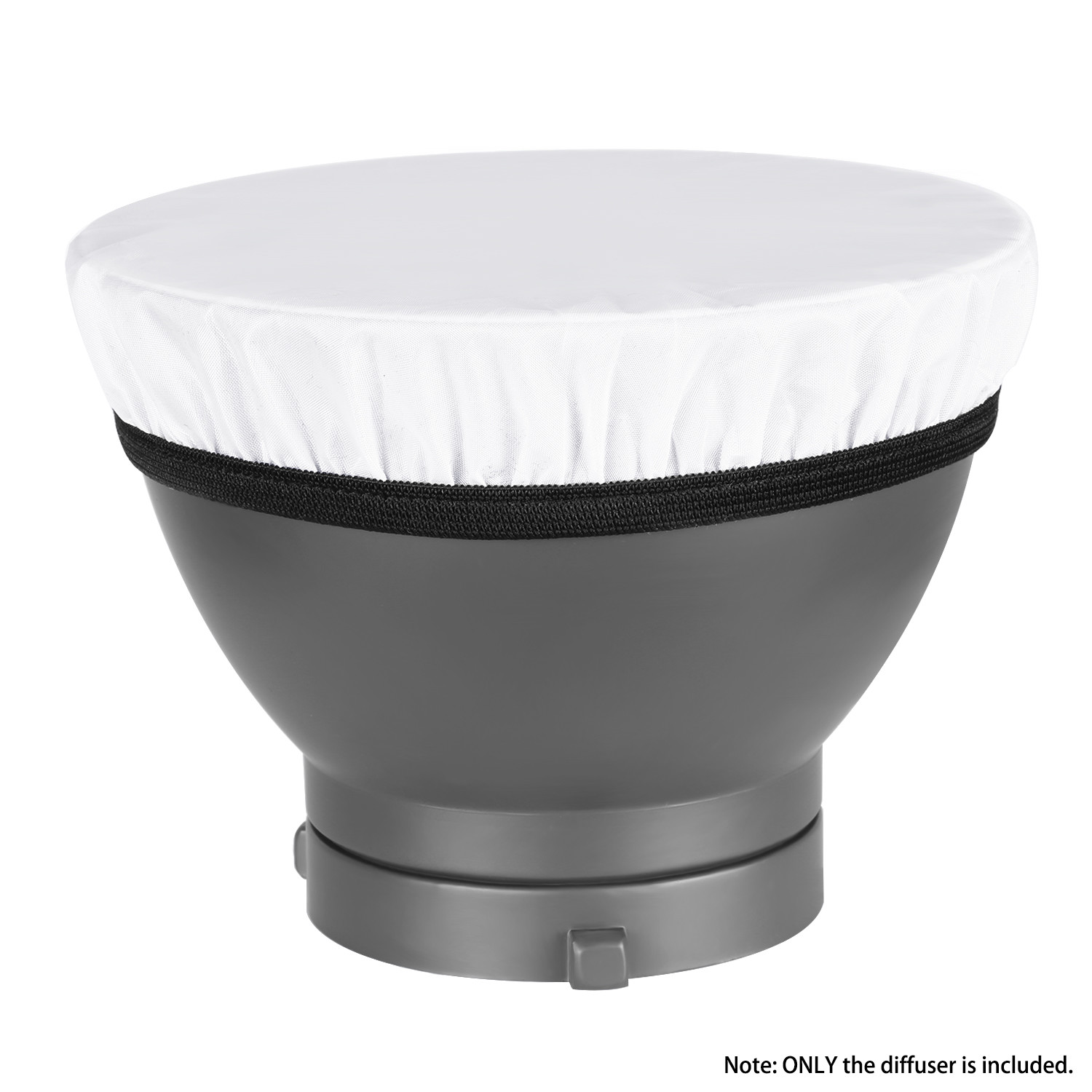 Neewer Studio 2-Pack 7" Soft White Diffuser Sock, Softens the Light Output