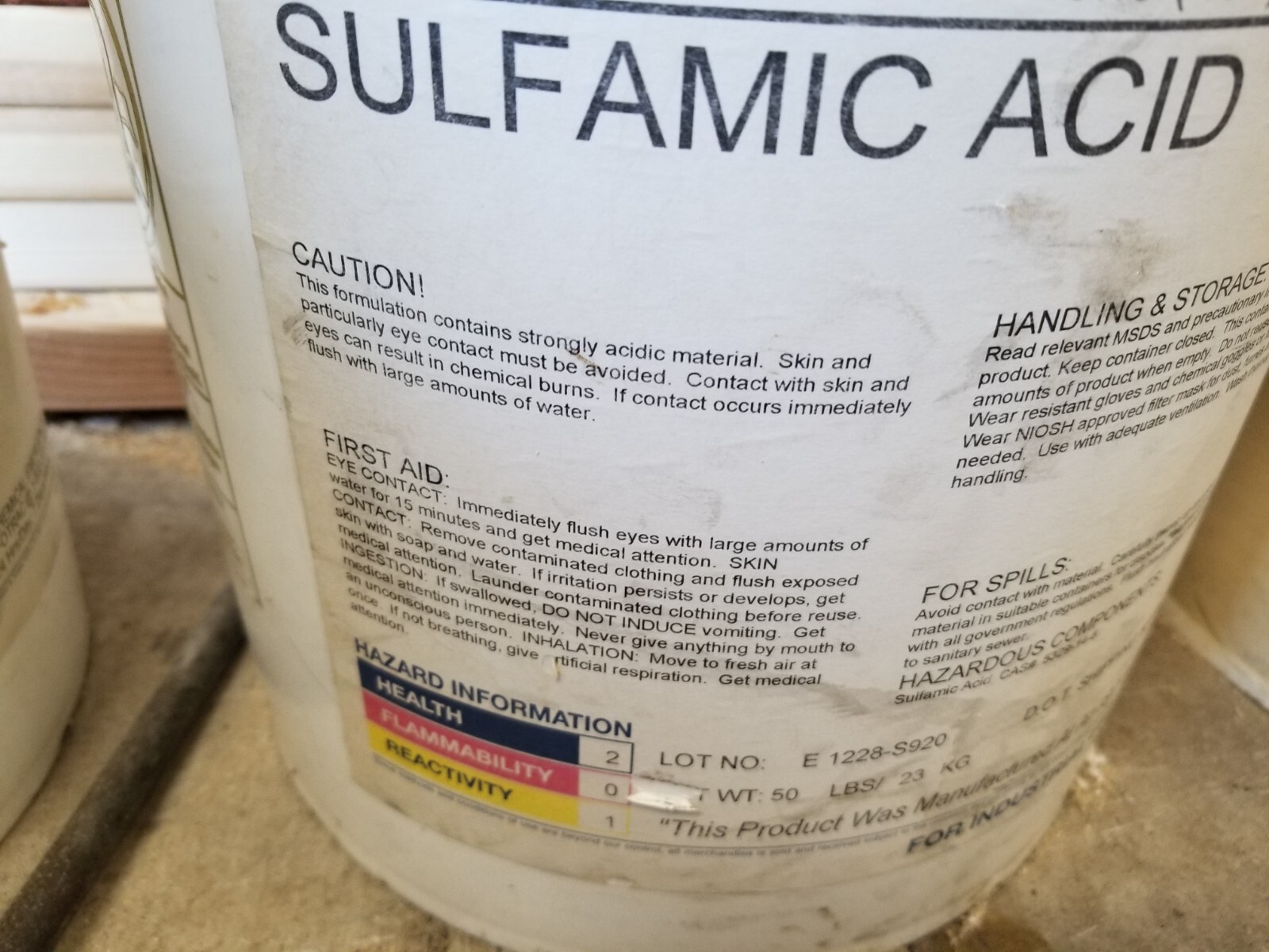 2 Lb. Sulfamic Acid Crystals Swamp / evaporator cooler  Heat exchange Cleaner