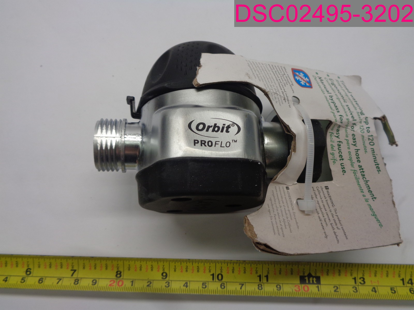 Orbit Pro Flo Metal Mechanical Hose Faucet Timer