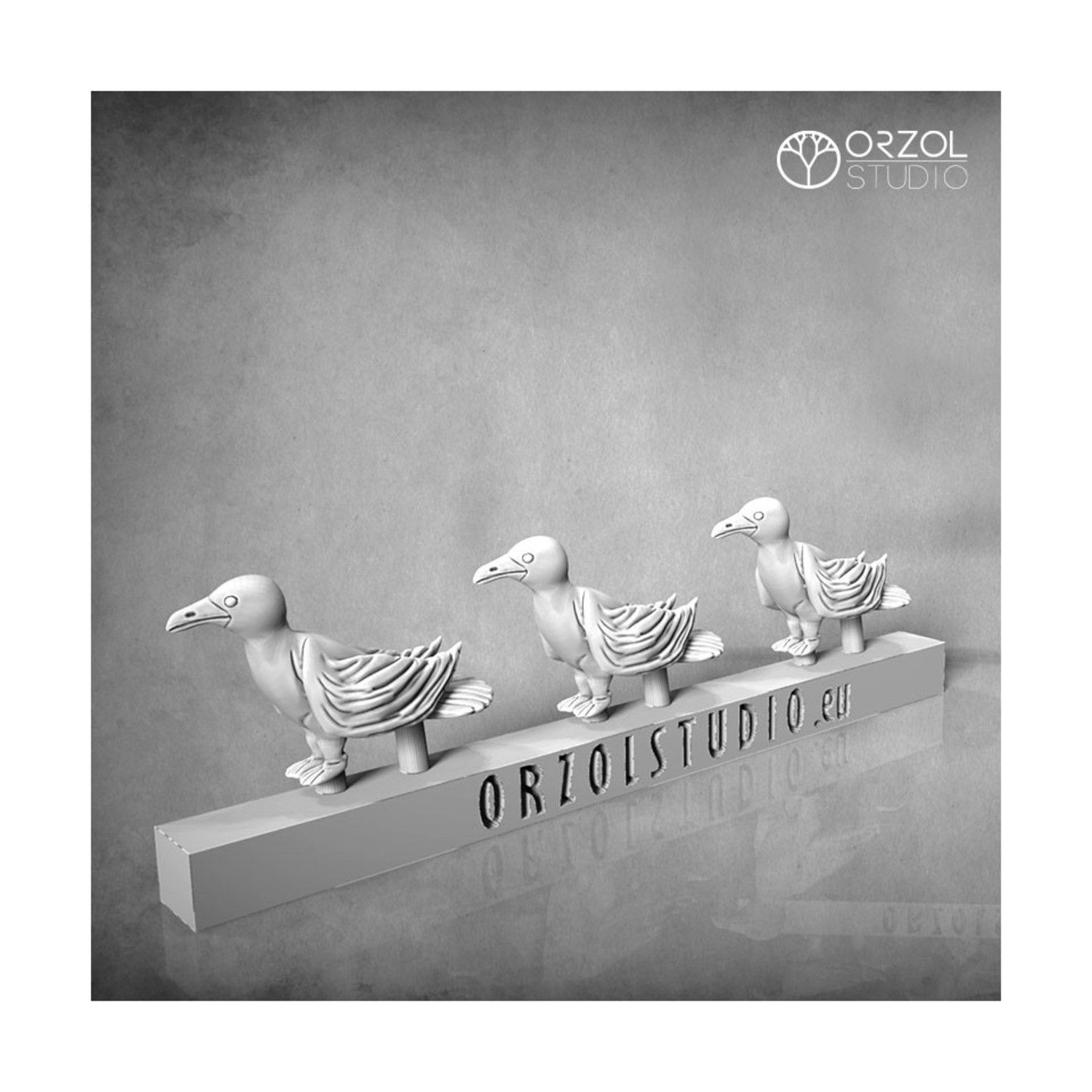 Hexy Shop Mini Terrain 28mm Seagulls Pack New