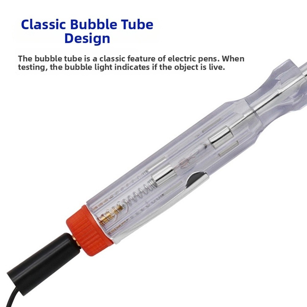 6V to 24V Voltage Tester Pen for Cars Trucks for rvs with Insulated Grounding