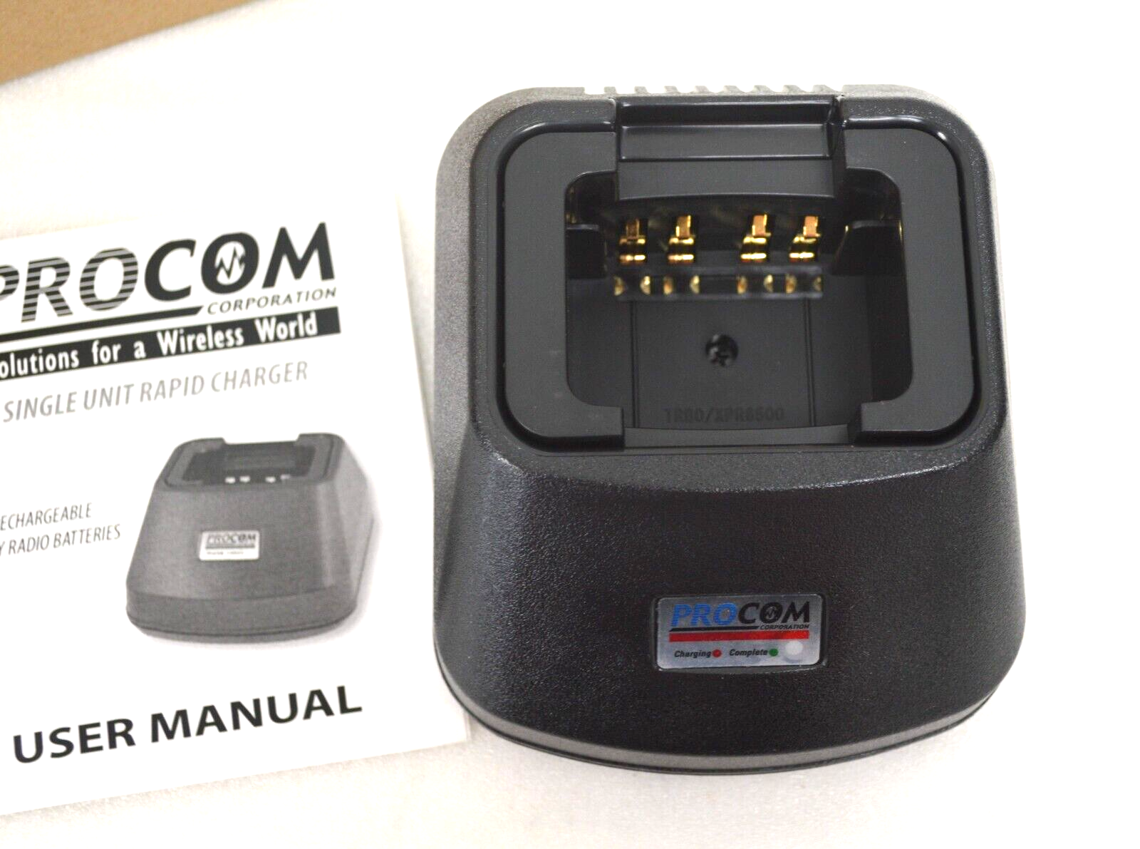 Procom Singe unit rapid charger 317-0100 w/ 317-0610