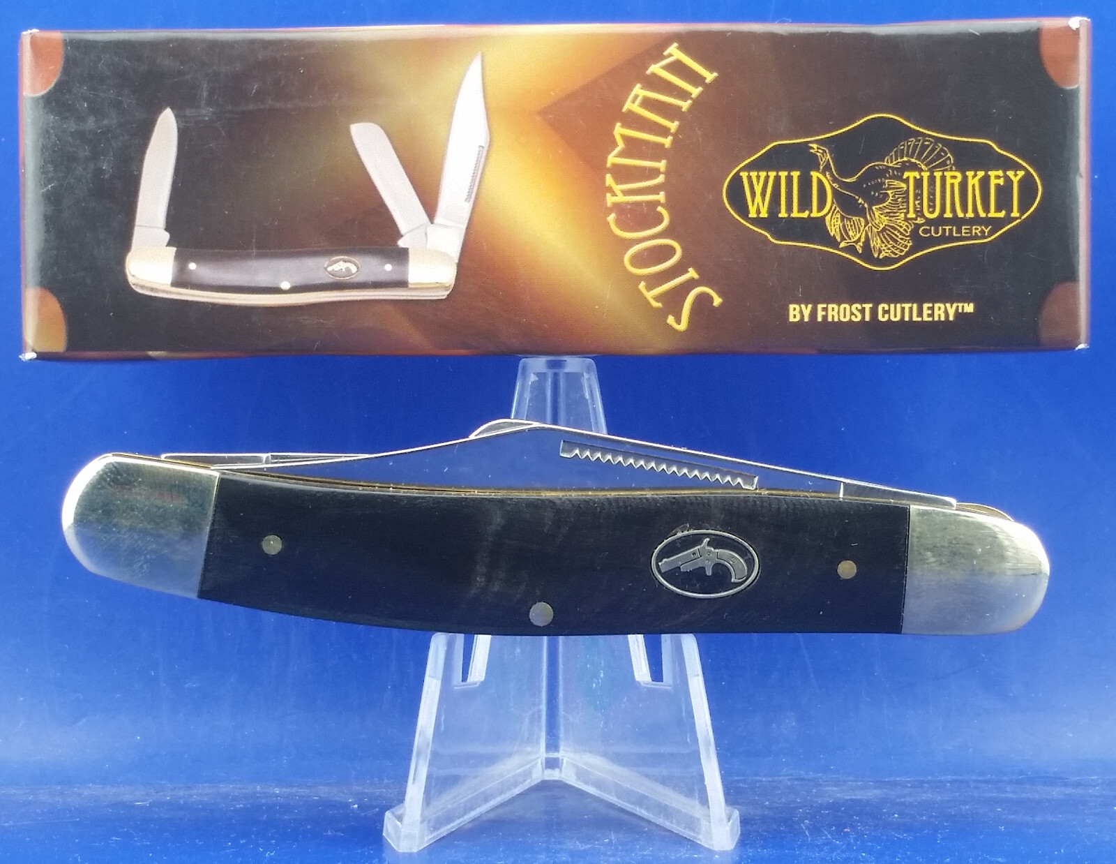 WILD TURKEY CUTLERY STOCKMAN WTC-066CBH
