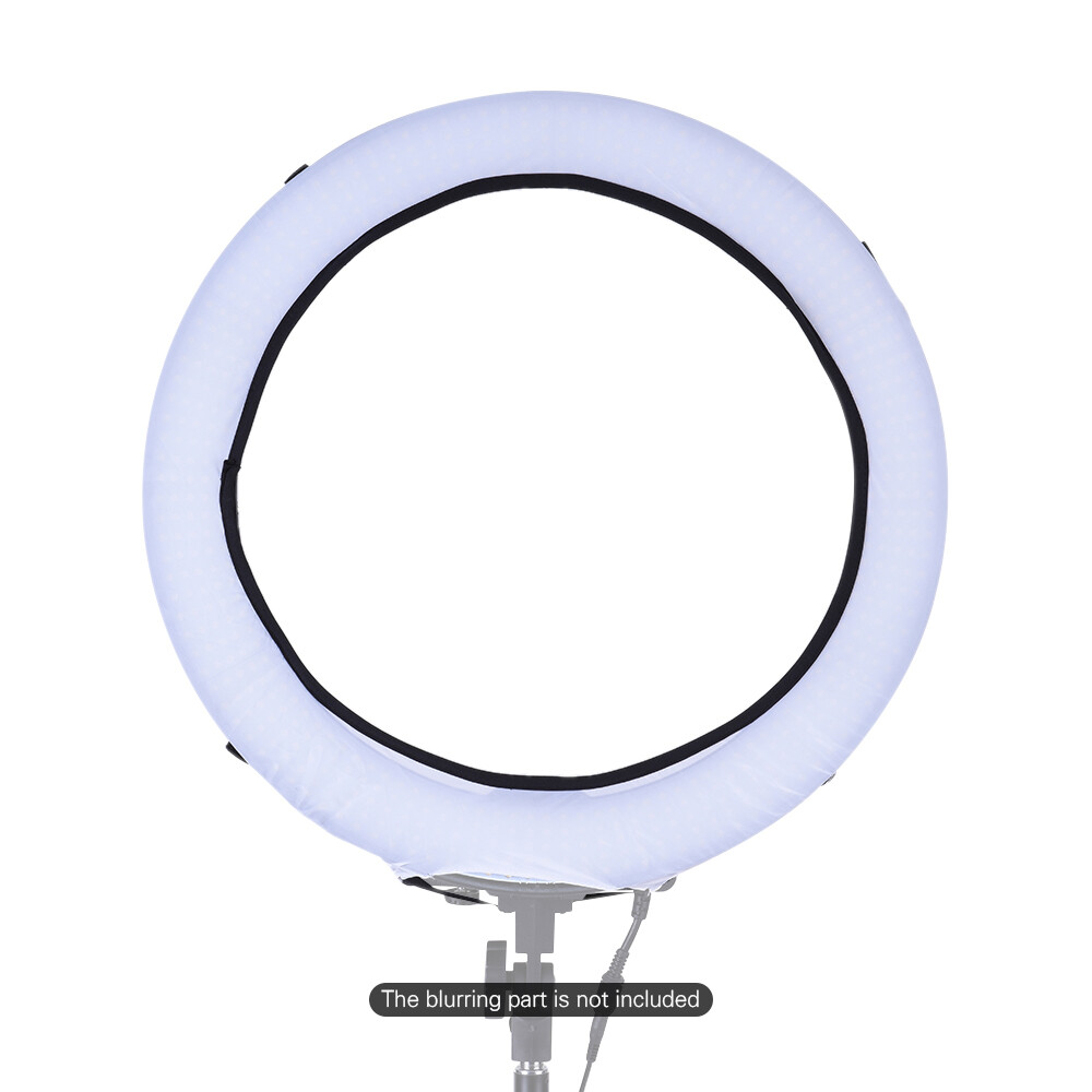 18"/45CM Macro Ring Video Light Flash Speedlite Softbox Diffuser Reflector E6J1