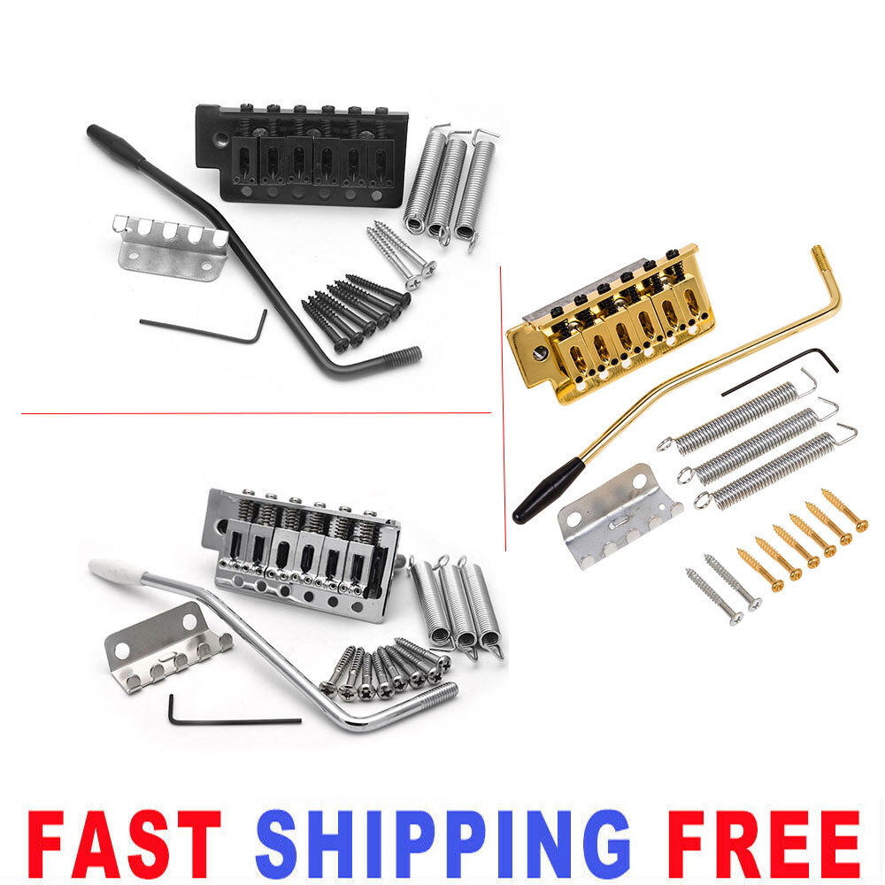 3 Color Guitar Tremolo Bridge System Tremolo Arm Springs Sets for ST Strat USA
