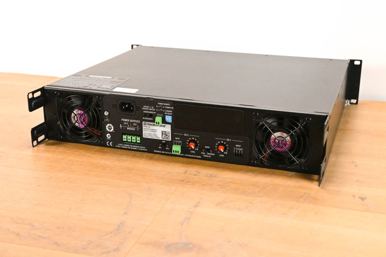 Electro-Voice (EV) CPS2.12 2-Channel Power Amplifier CG01WW9