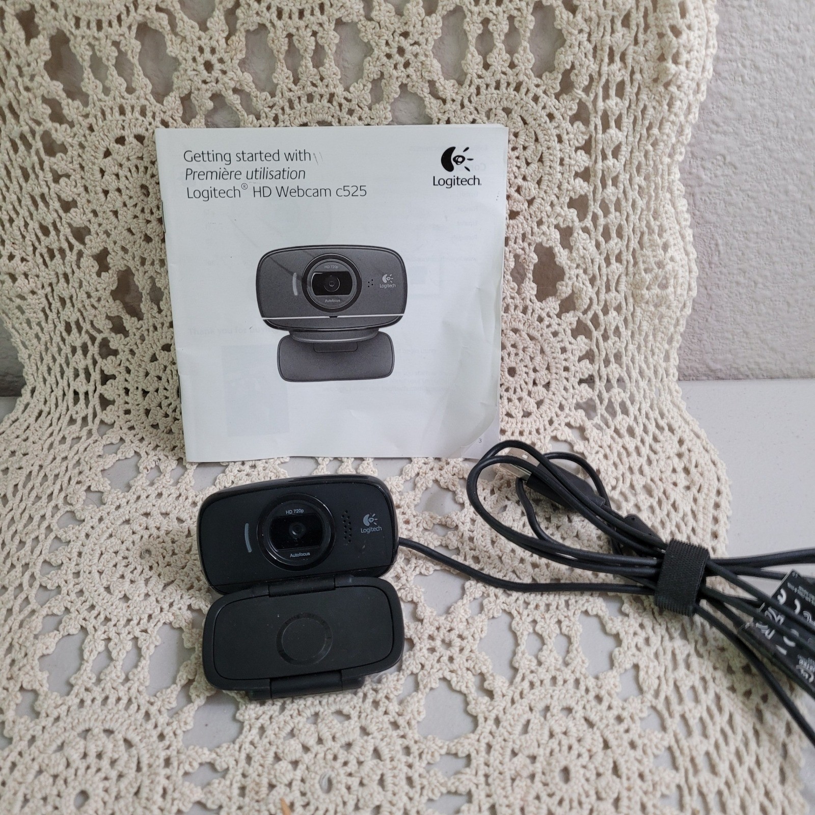 Logitech HD Webcam c525 Autofocus Video Calling Conferencing Streaming