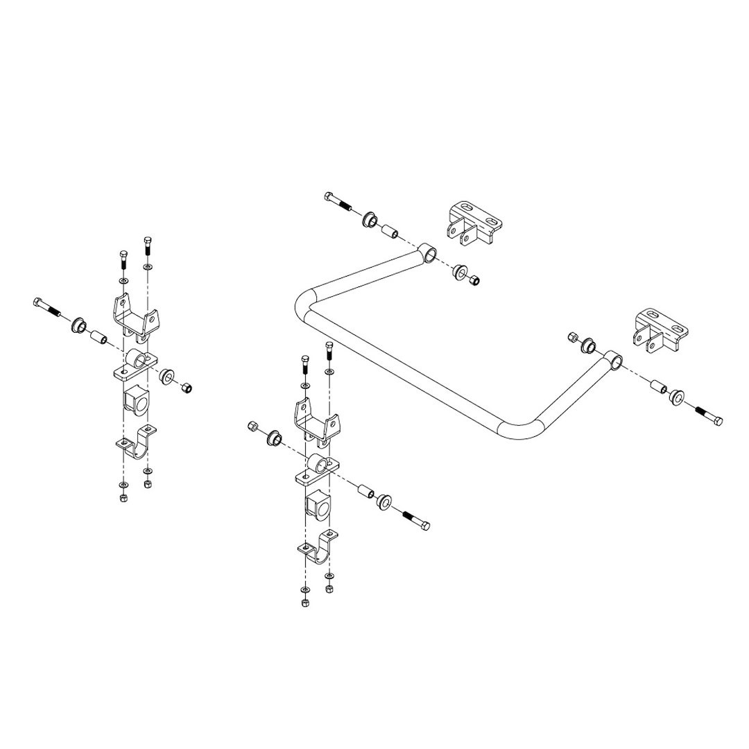 ROADMASTER SWAY BAR KIT 1179-132- 1179-132