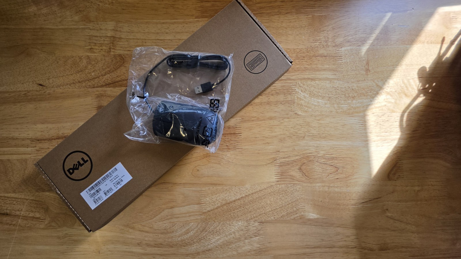 Dell USB Wired Keyboard and Mouse Combo KB216-BK-US *** NEW SEALED PACKAGE *****