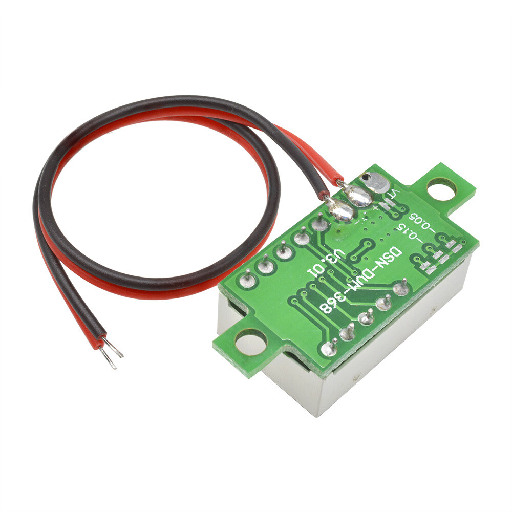DC3-30V 0.36 2 Wire LED Digital Panel Volt Meter Voltage Voltmeter For Car Motor