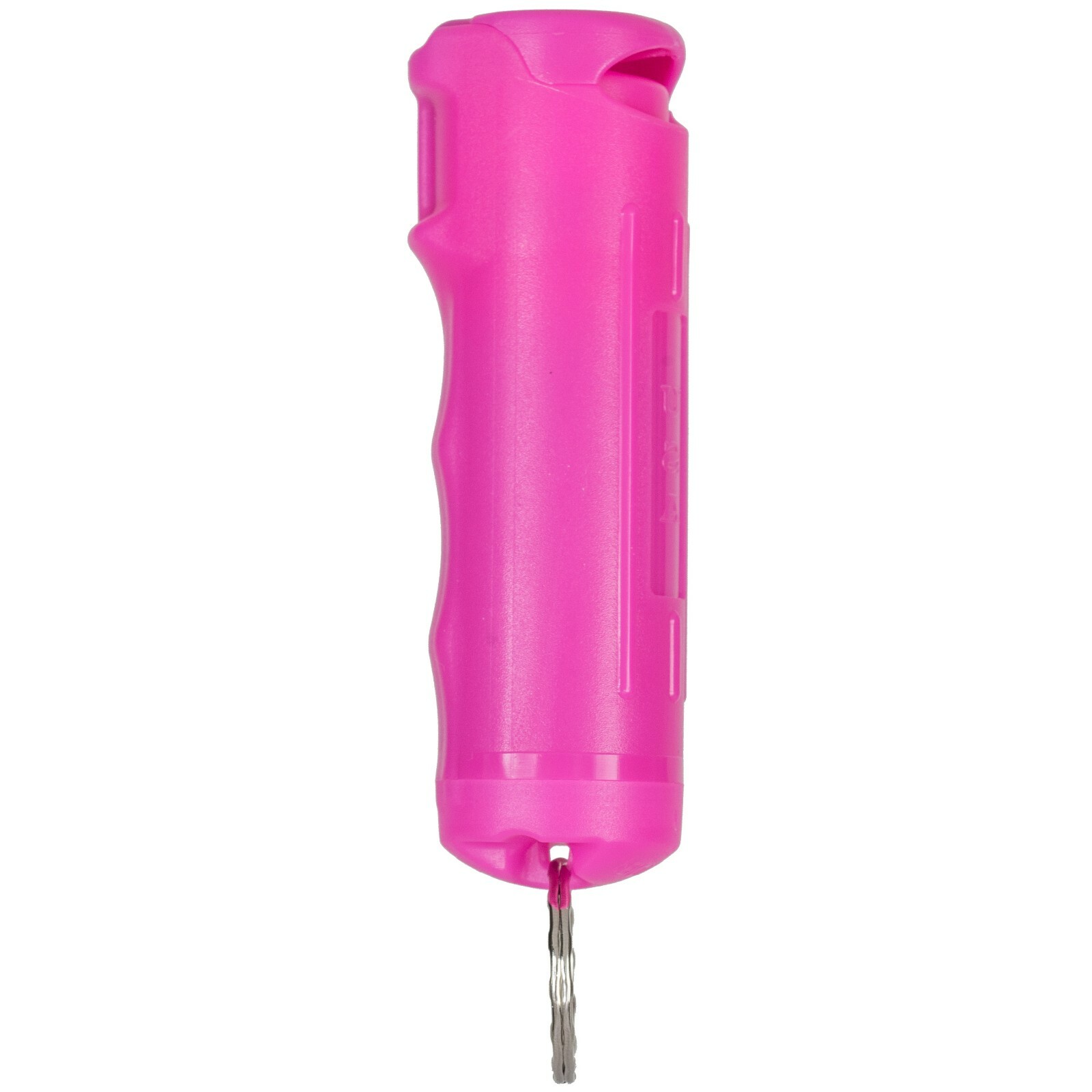 Police Magnum pepper spray .50oz hot pink flip top keychain defense protection