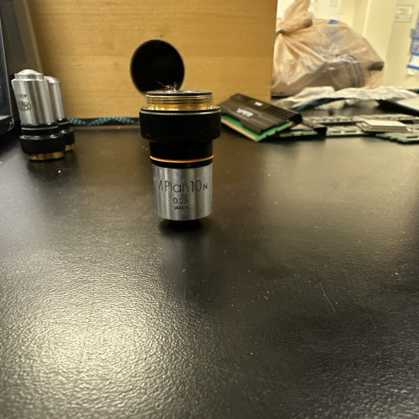 Olympus M Plan 10 N 10x/0.25 Microscope Objective Lens 402547