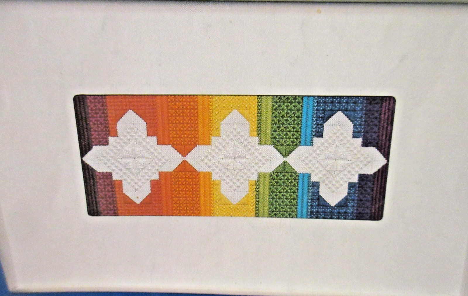 HTF vintage Jody House RAINBOW SAMPLER Needlepoint Pattern
