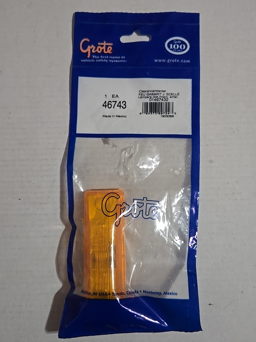 GROTE 46743 Clearance Marker Lamp NEW