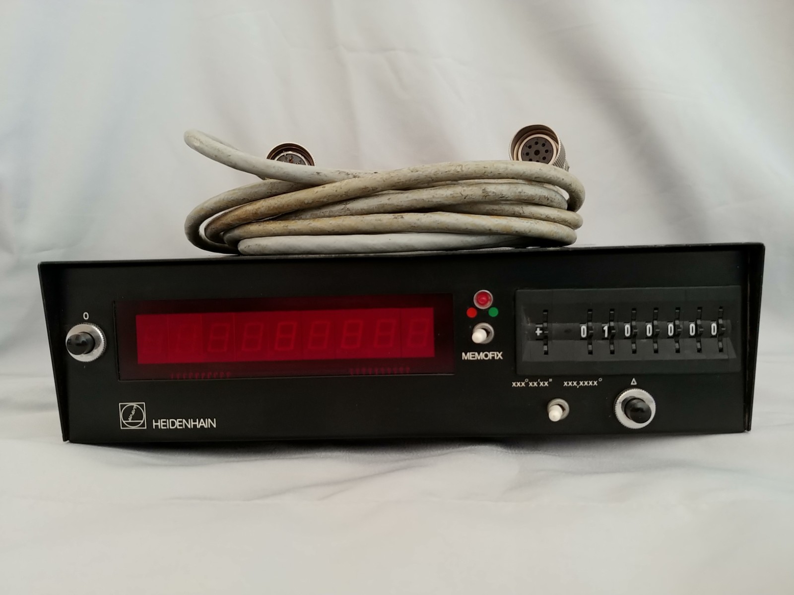 Heidenhain VRZ 166 Bidirectional Angle Display Counter with Cable
