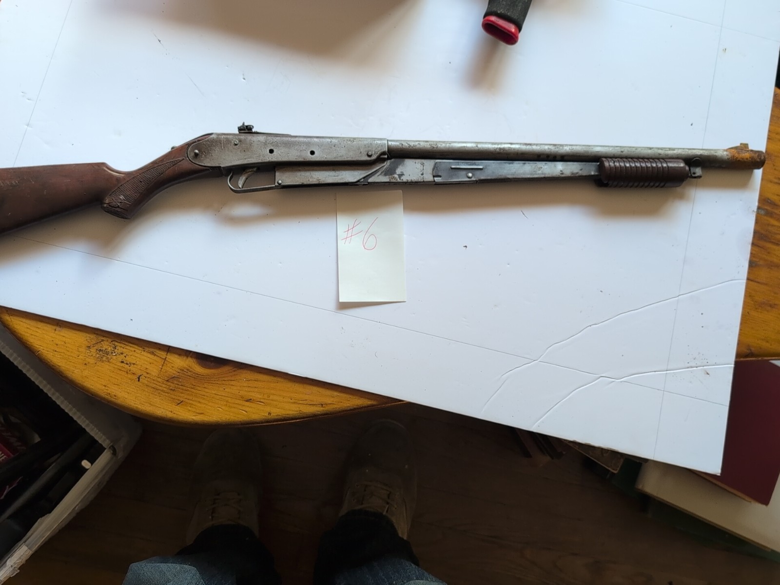 Vintage Daisy Model 25 BB Gun, Roger’s Arkansas USA Functions Needs TLC