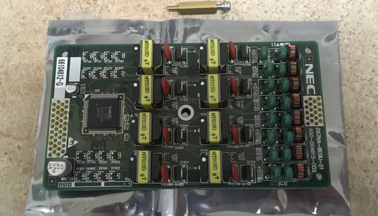 NEC DSX 40 1091002 DX7NA-8ESIU-S1 8 Port Digital Station Expansion