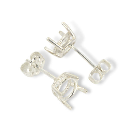 Round Basket Earring Mountings