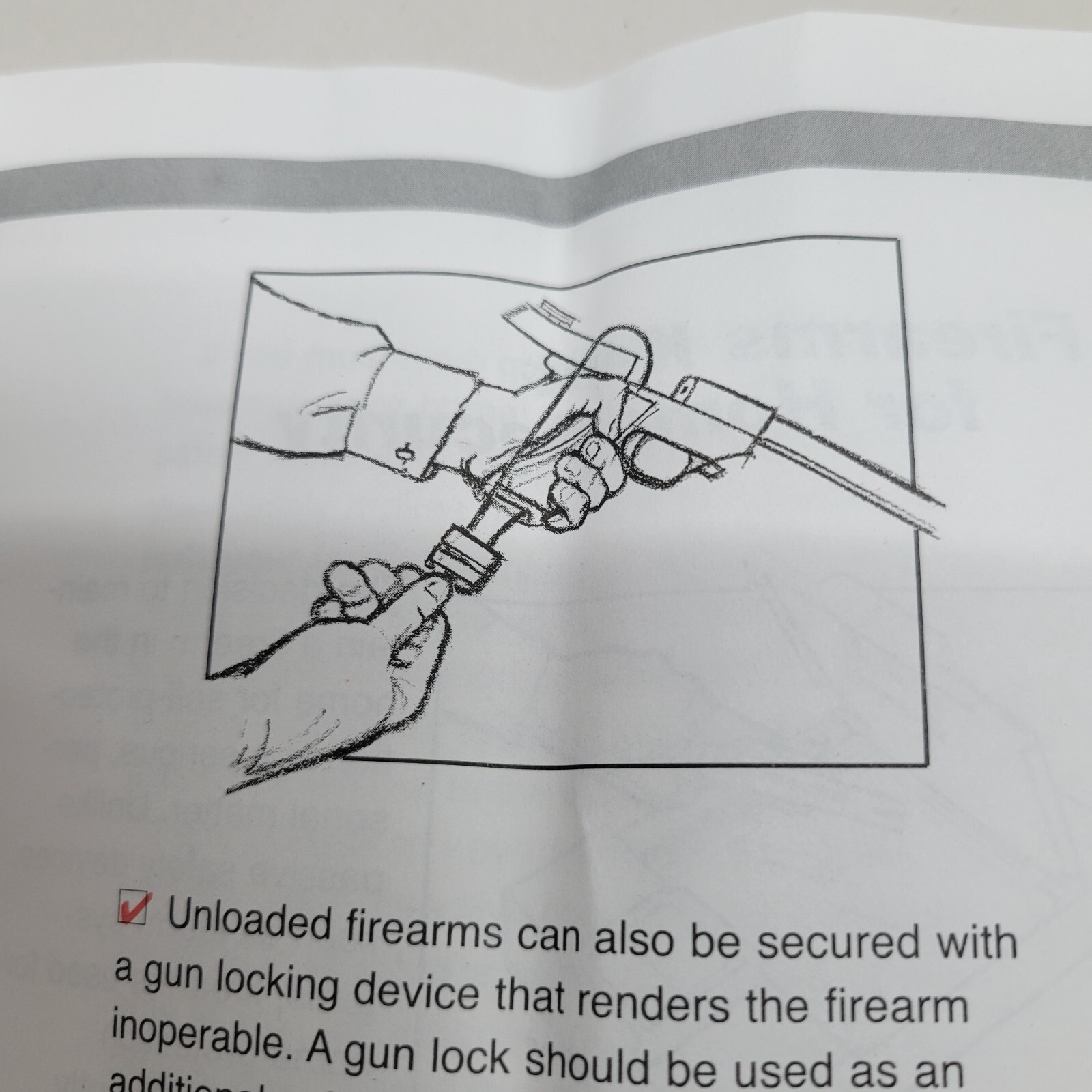 PROJECT CHILDSAFE Gun Lock - Child Safe Cable With Padlock, 2 Keys, Instructions