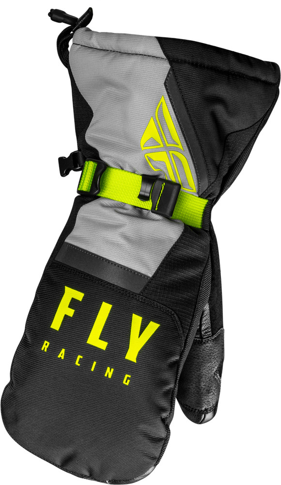 Fly Racing Cascade Mittens Black/Grey/Hi-Vis
