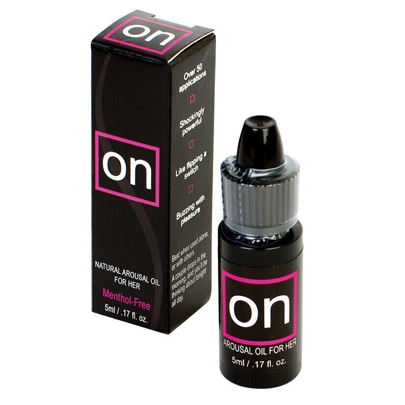ON LITE natural Arousal Oil For Her Clitoral Orgasm Enhancement From Sensuva 5ml