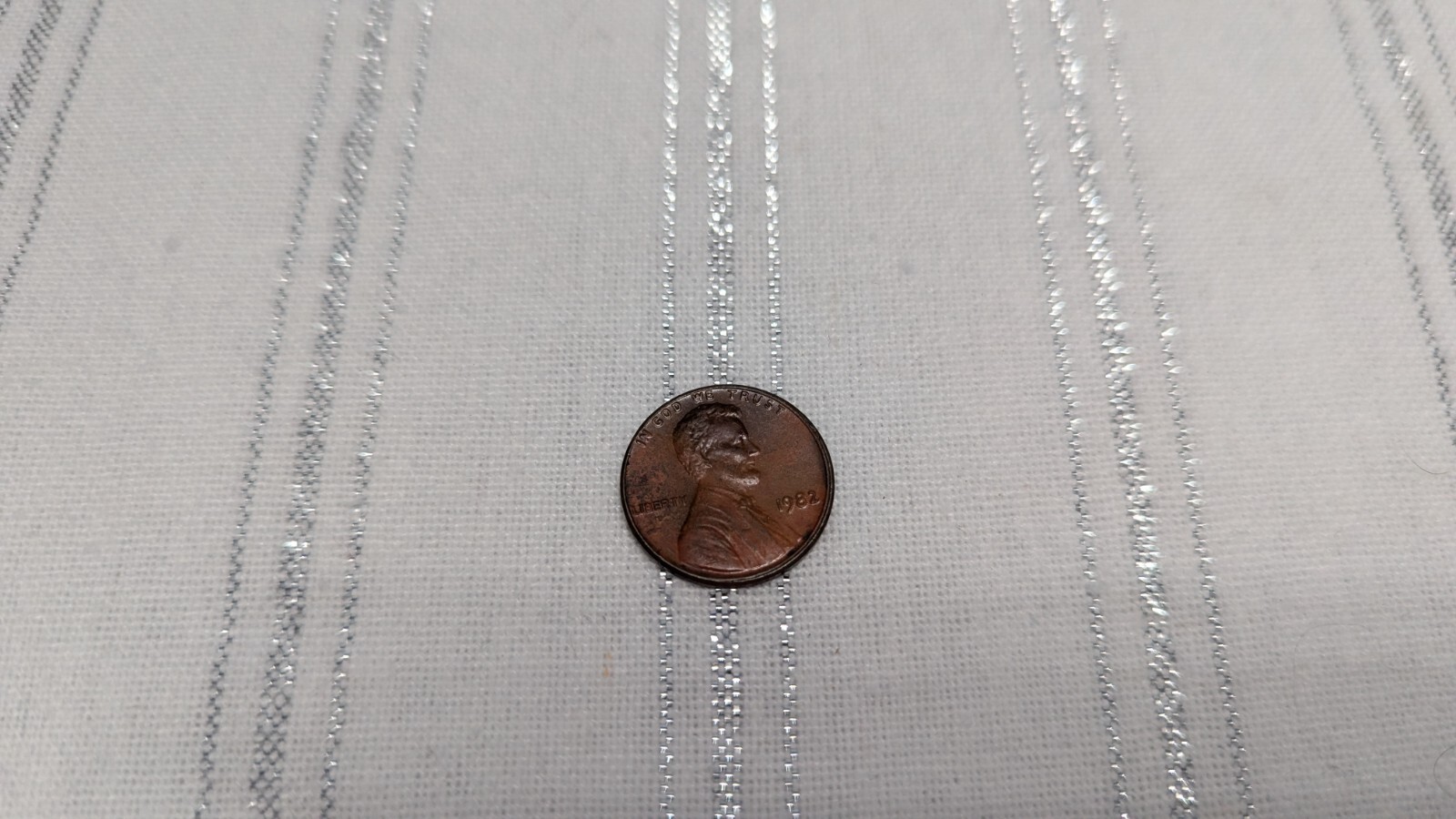 coins pennies 1982
