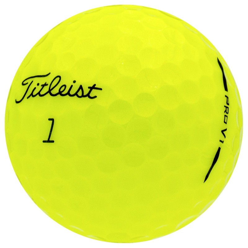Titleist Pro V1 Yellow 2025 Golf Balls, Pristine Quality, Used,12 Pack