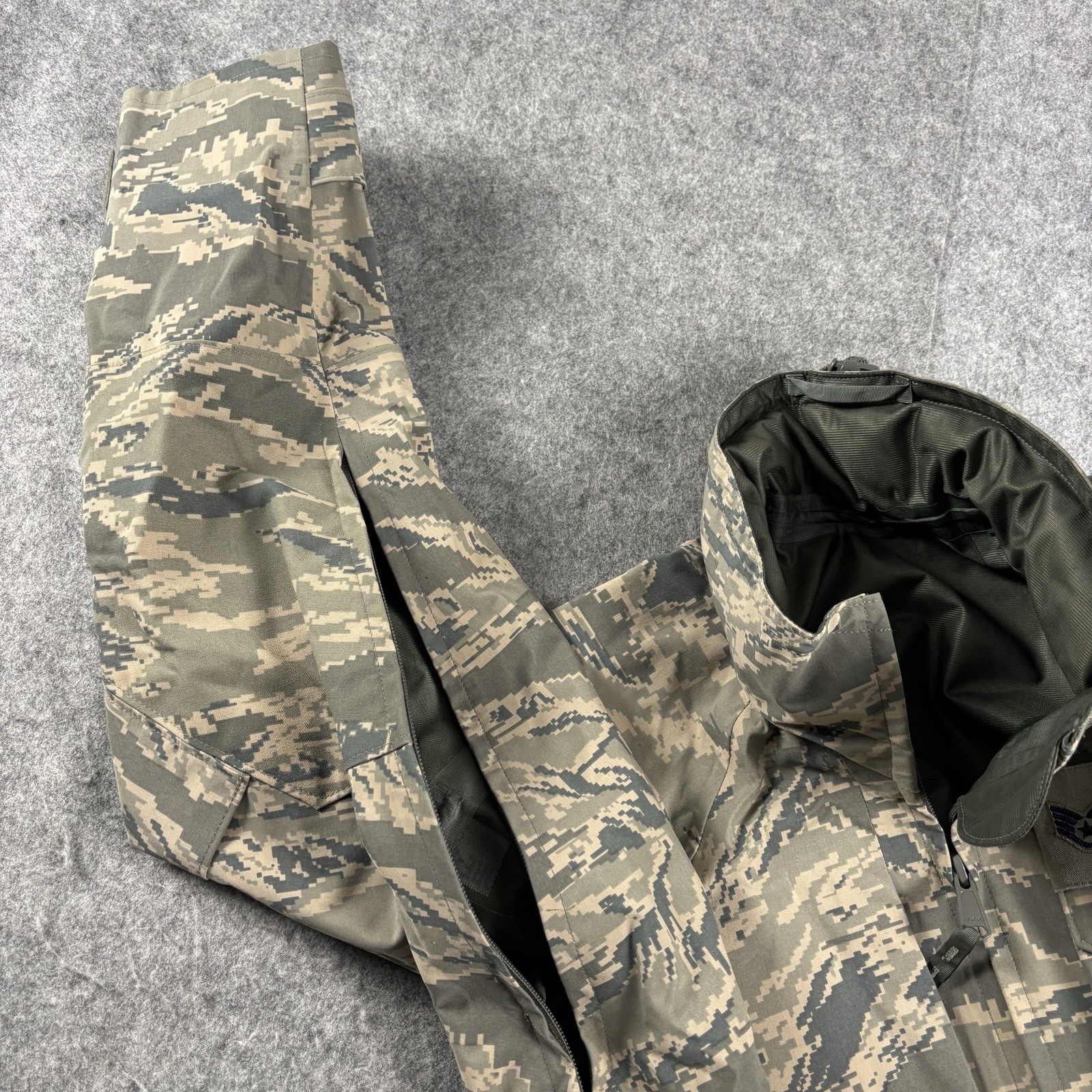 USAF APECS OCP Tiger Camo Gortex Parka ECWCS Jacket Size X Small