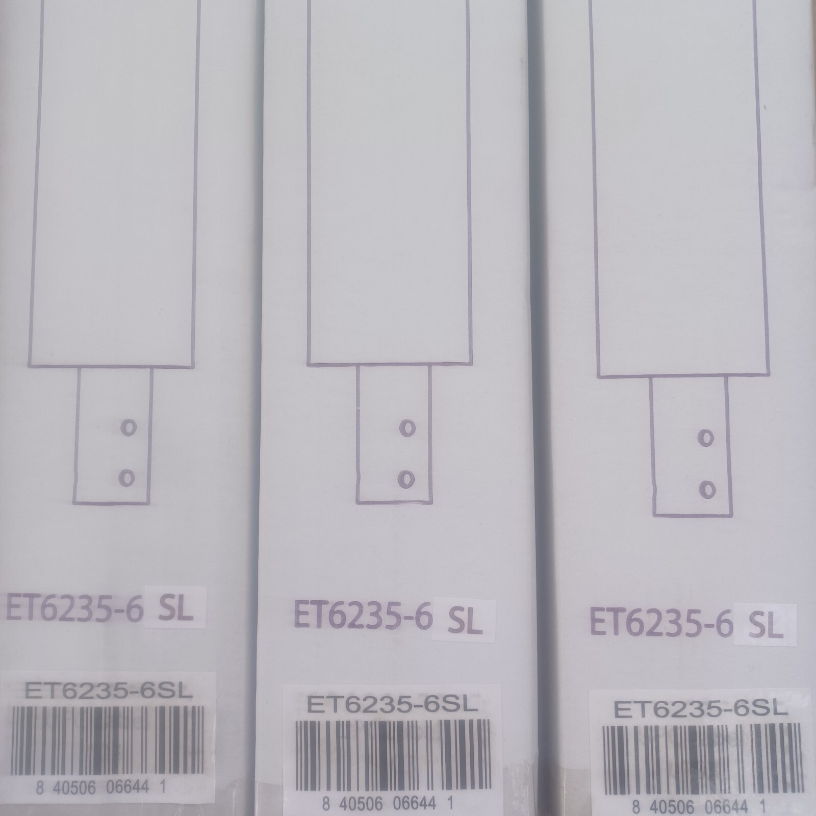 Fanimation 6" Extension Rod, Silver - ET6235-6SL