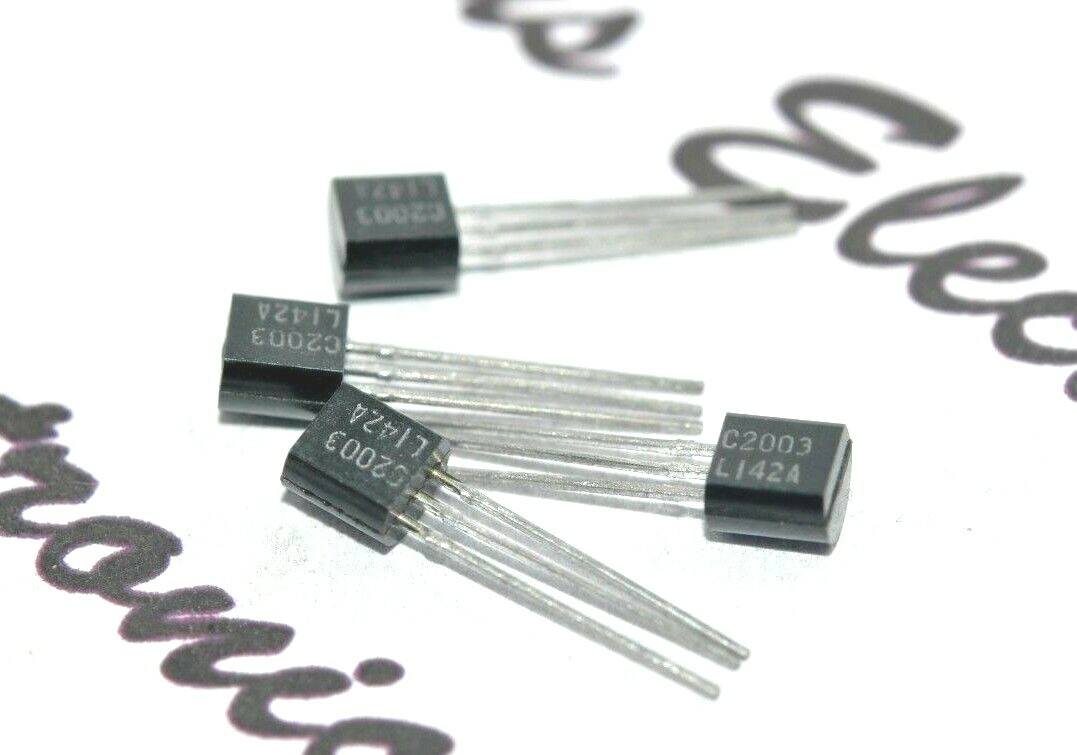 4pcs - 2SC2003/ C2003 NPN 0.2W 80V 0.3A Transistor- NOS