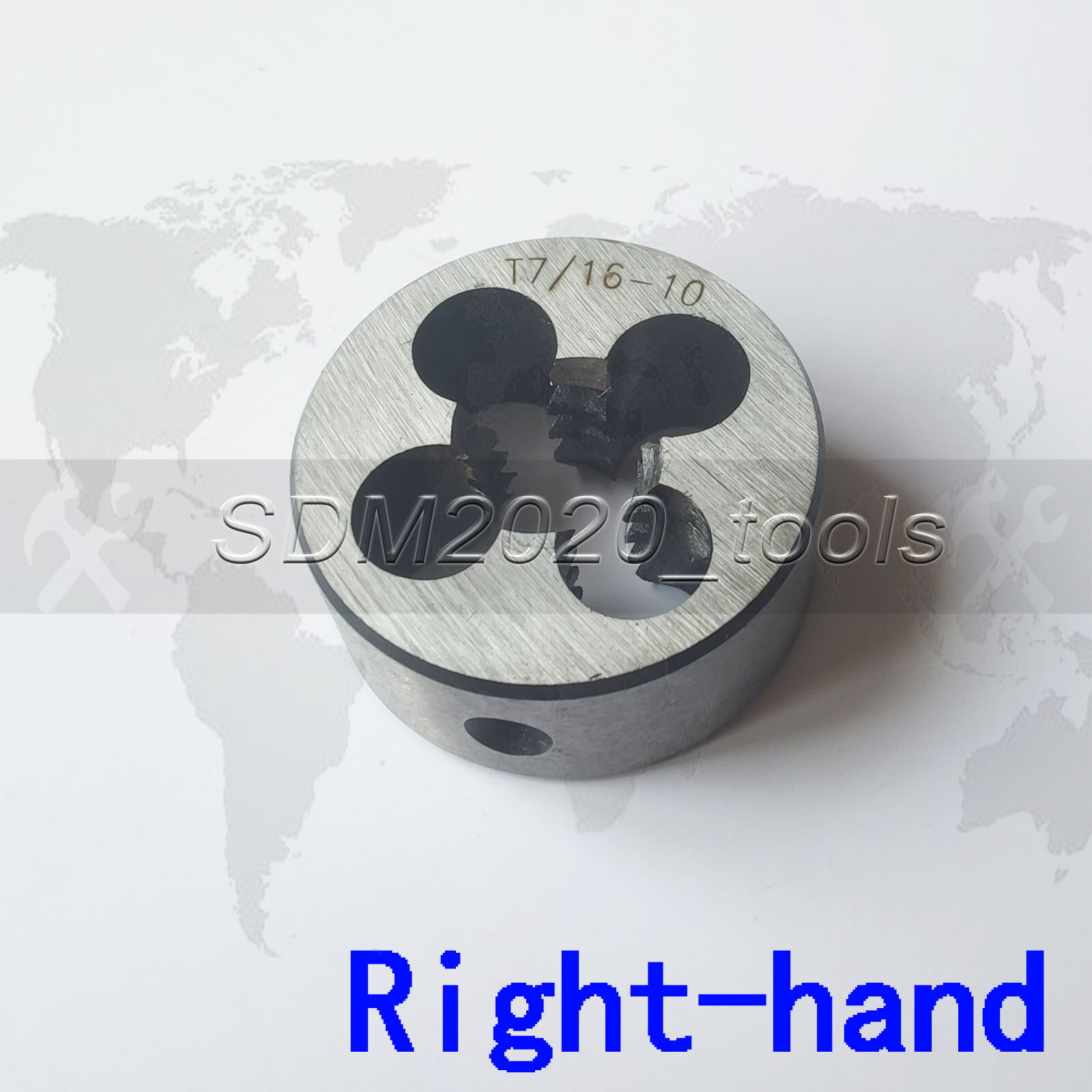 1pc ACME 7/16-10 right-hand high quality trapezoidal HSS thread die TR7/16*10