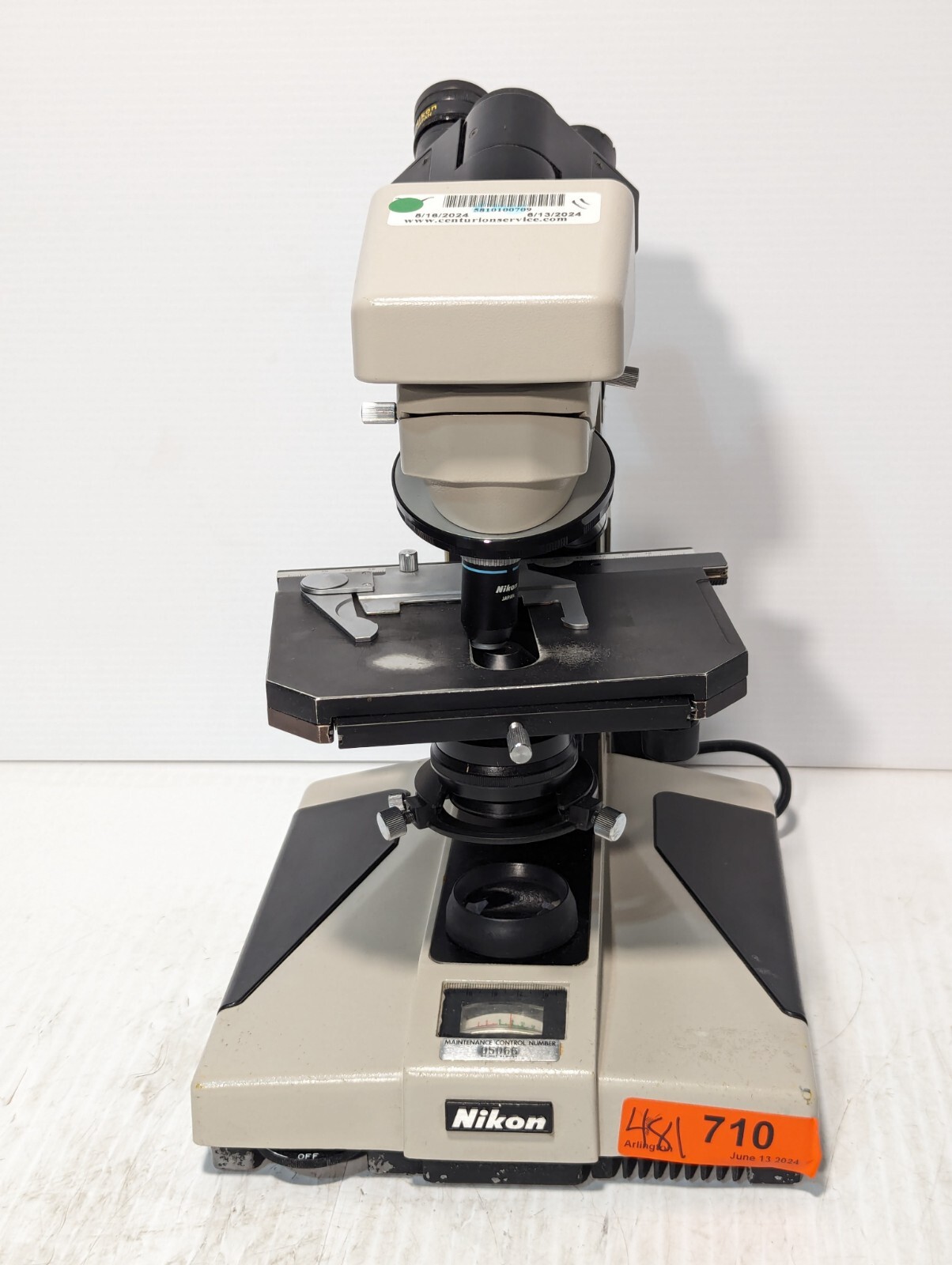 Nikon Optiphot Biological Microscope w 3 Objectives