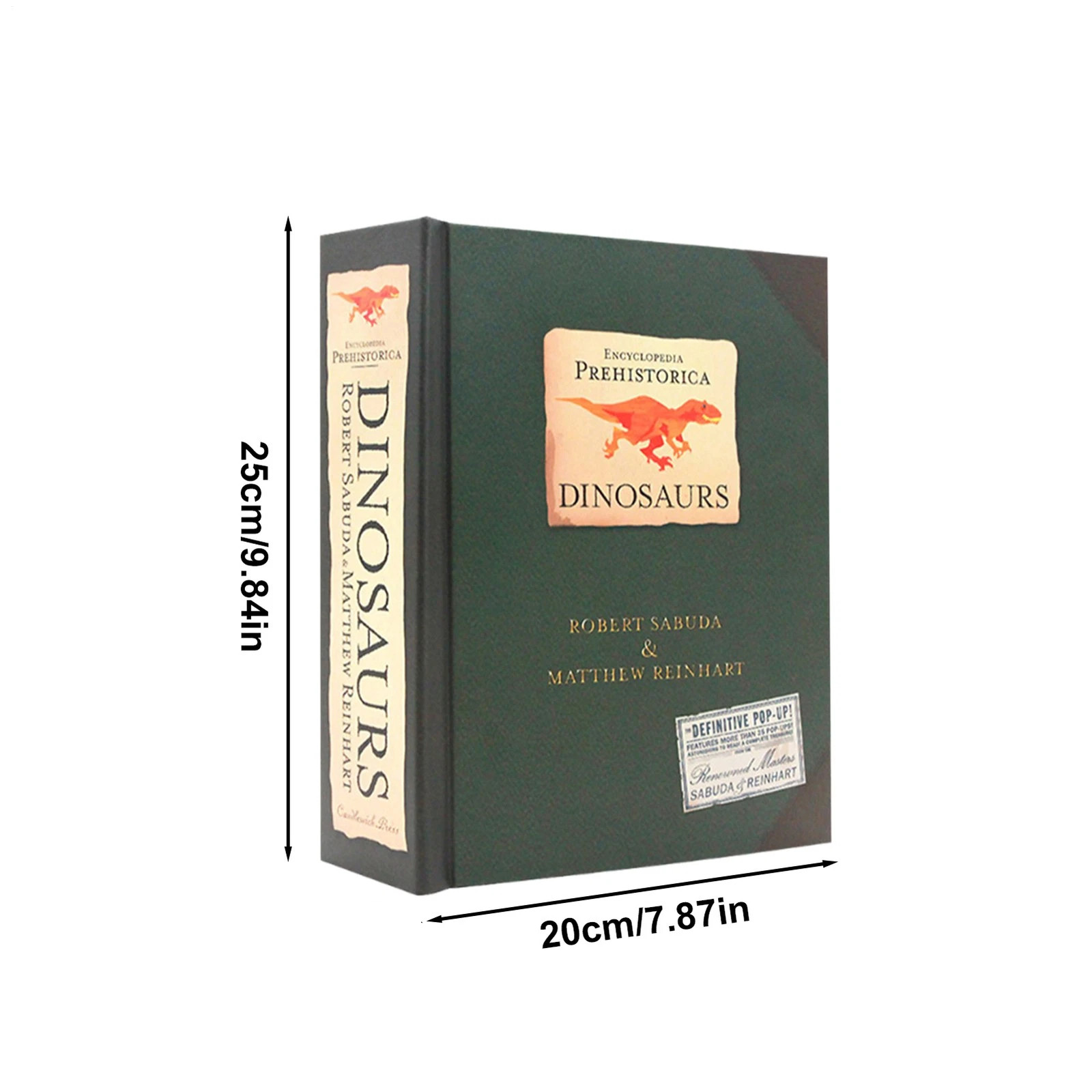 3D Encyclopedia Prehistorica Dinosaurs Pop-Up - Robert Sabuda - Educational Book