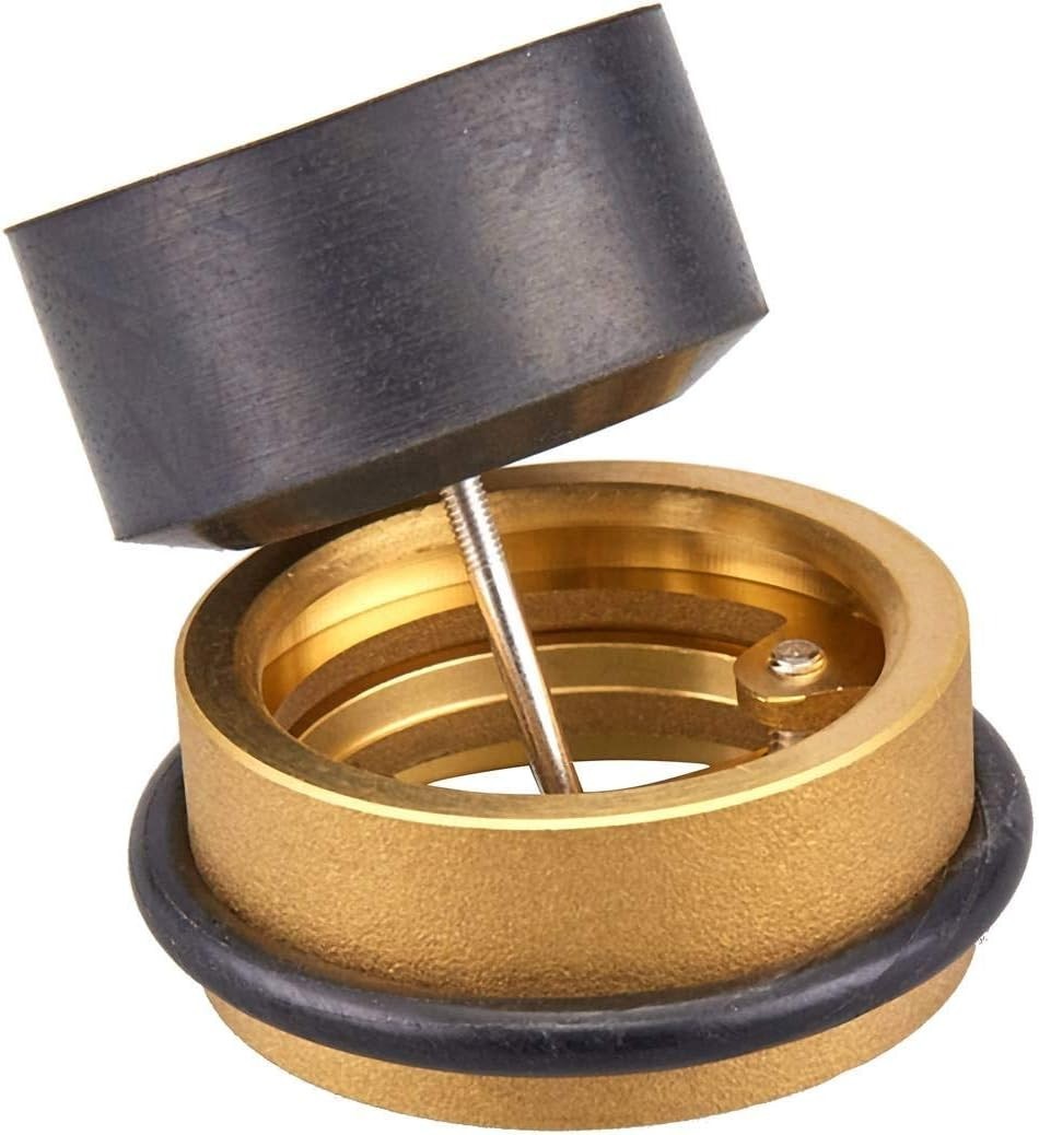 Internal Backwater Valve, 2" Float Model Flood-Guard, Brass, Threaded, 2 Port