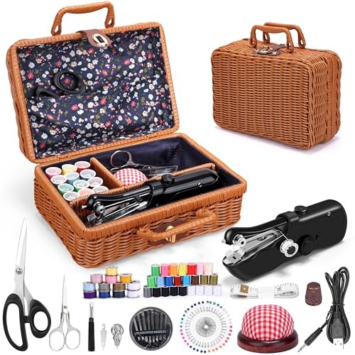 Handheld Sewing Machine, Quick Mini Sewing Machine with Portable Sewing