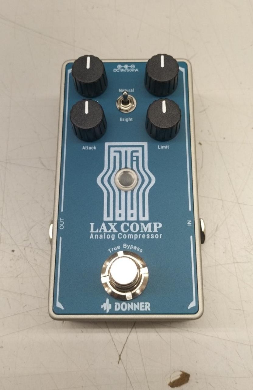 DONNER LAX COMP Guitar Effects Pedal Compact True Bypass Used