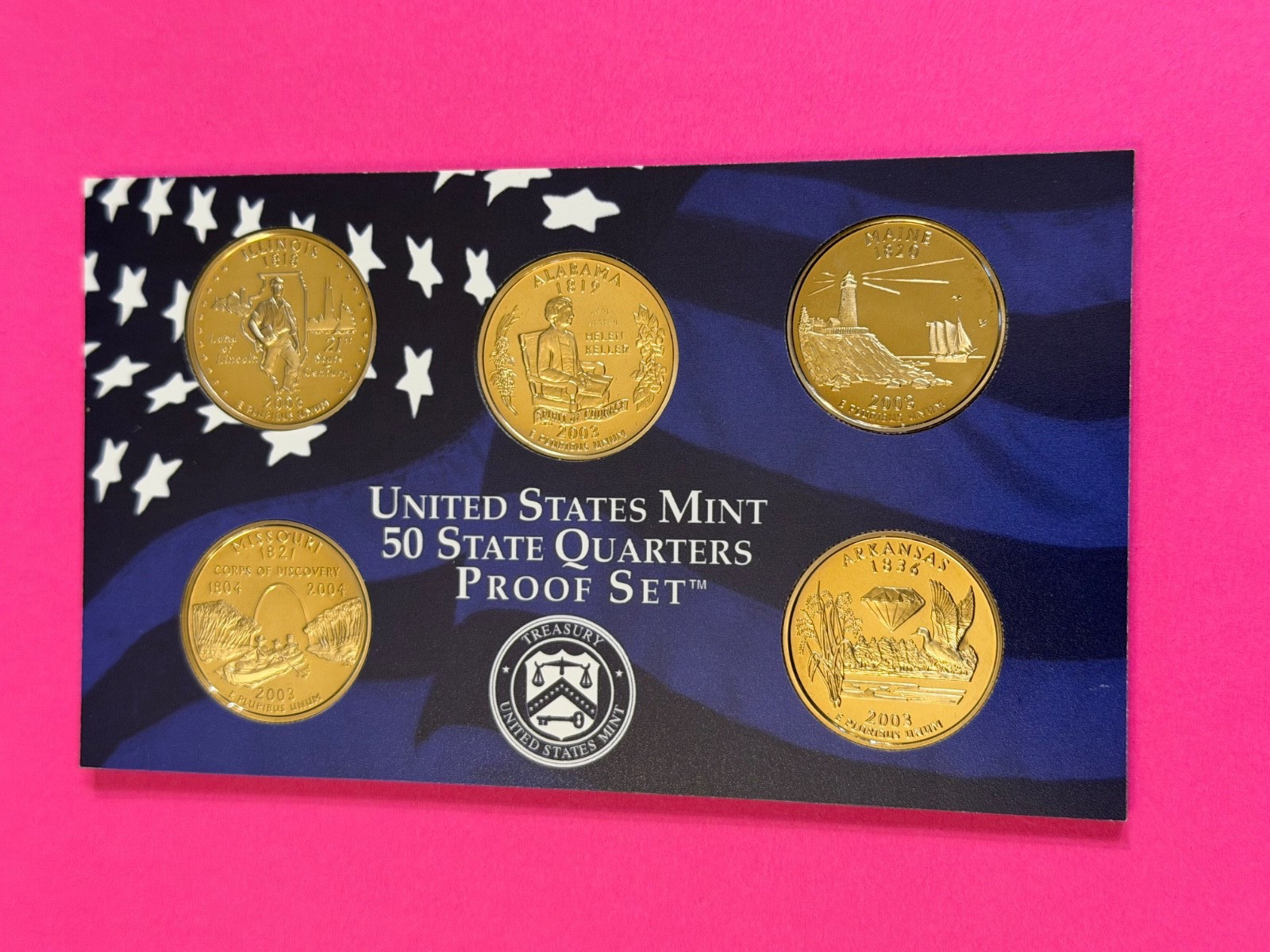 STATES MINT 2002 S PROOF FREE SHIPPING