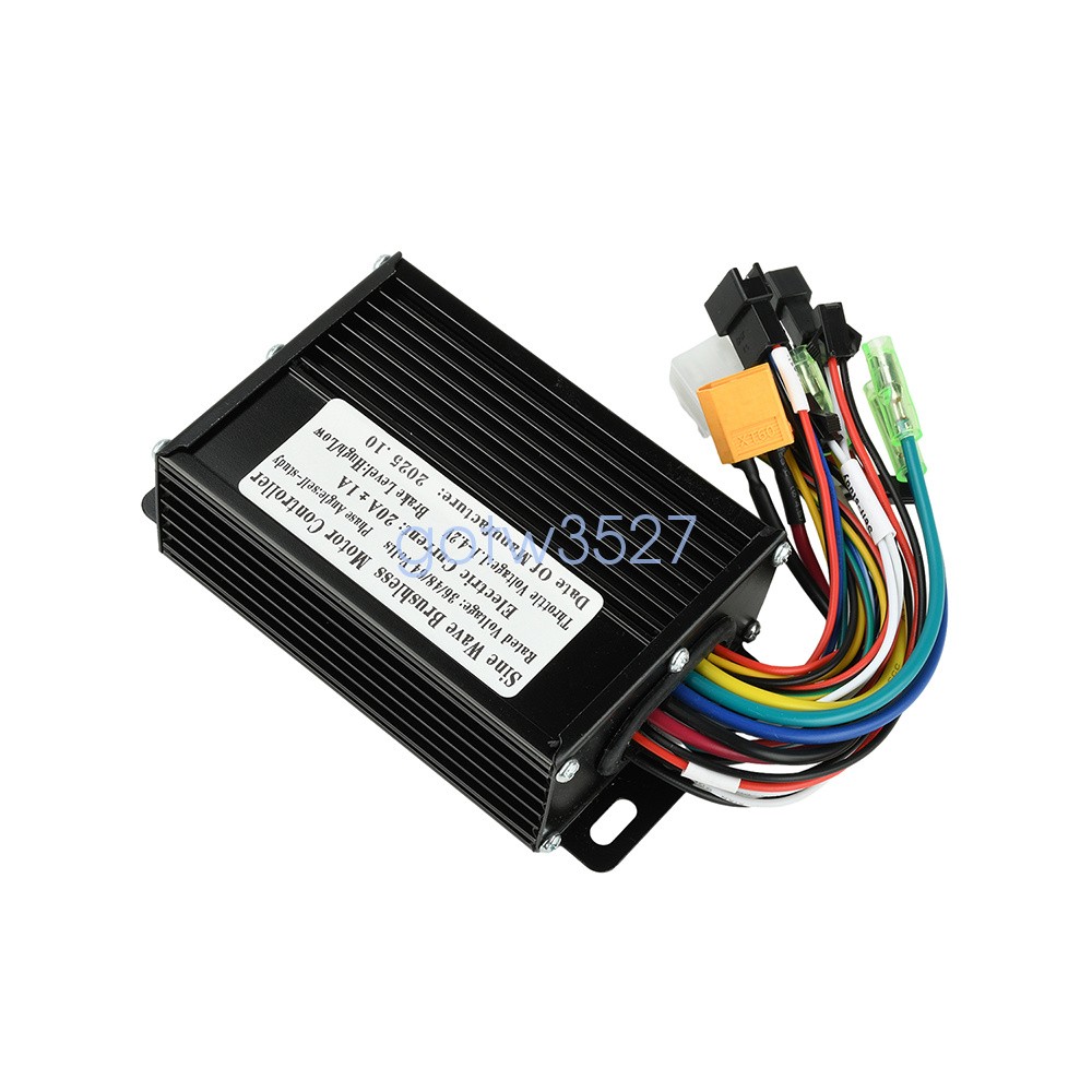 36V 48V 64V 30A Sine Wave Brushless Motor Controller 750-1500W Three-Mode Driver