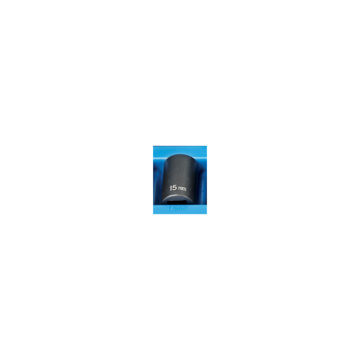 Grey Pneumatic 1/2" Drive x 15mm Standard - 12 Point Socket