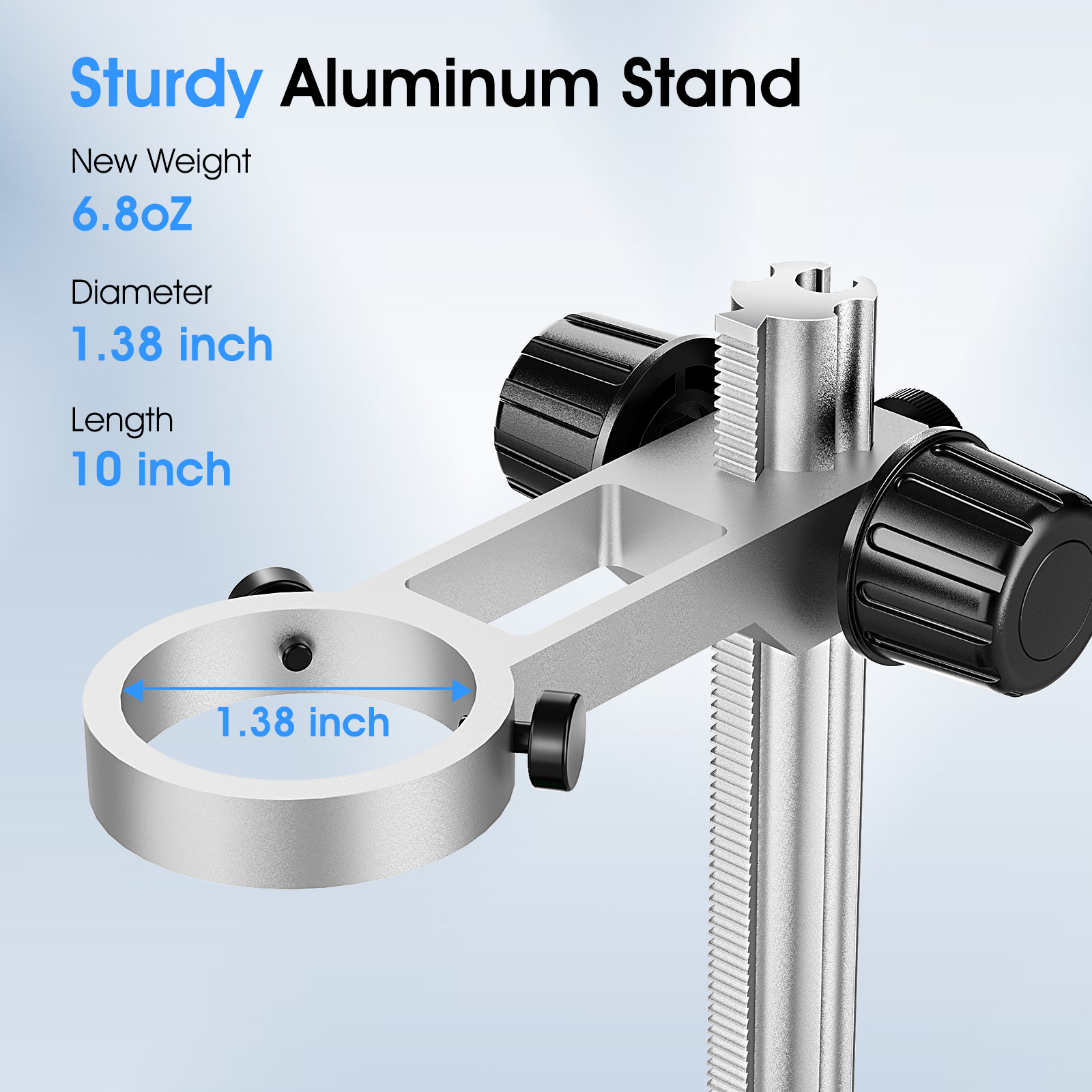 TOMLOV Digital Microscope Stand 26CM DM9 ODM202 Adjustable Holder for DM201 pro