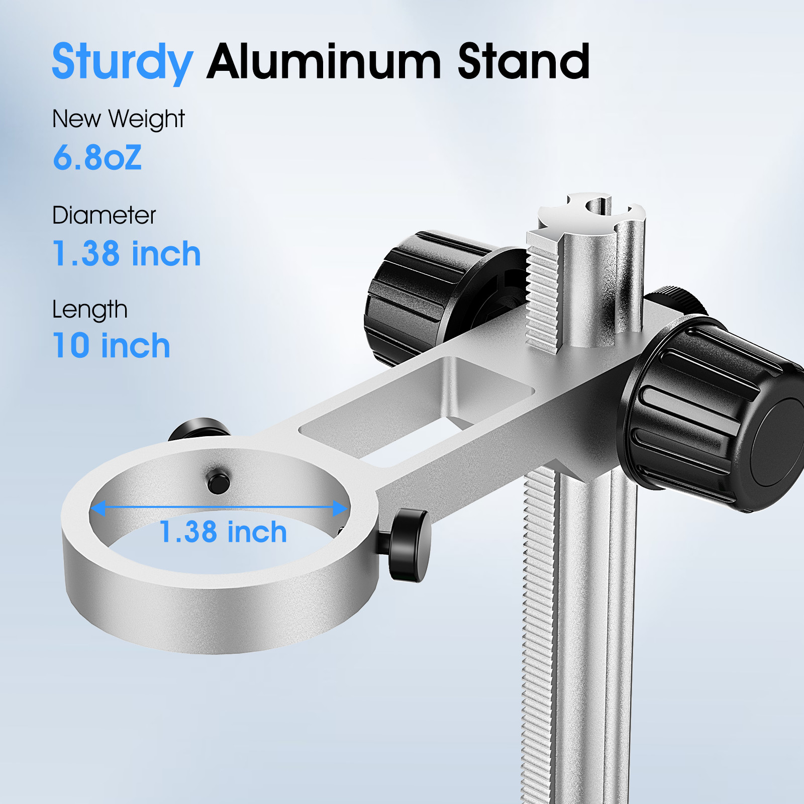 TOMLOV Digital Microscope Stand 26cm Universal Adjustable Holder for DM201 pro