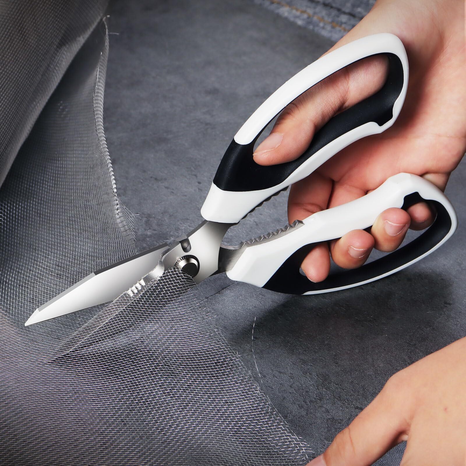 Utility Scissors Heavy Duty Multipurpose 8''sharp Scissors All Purpose heavy ...
